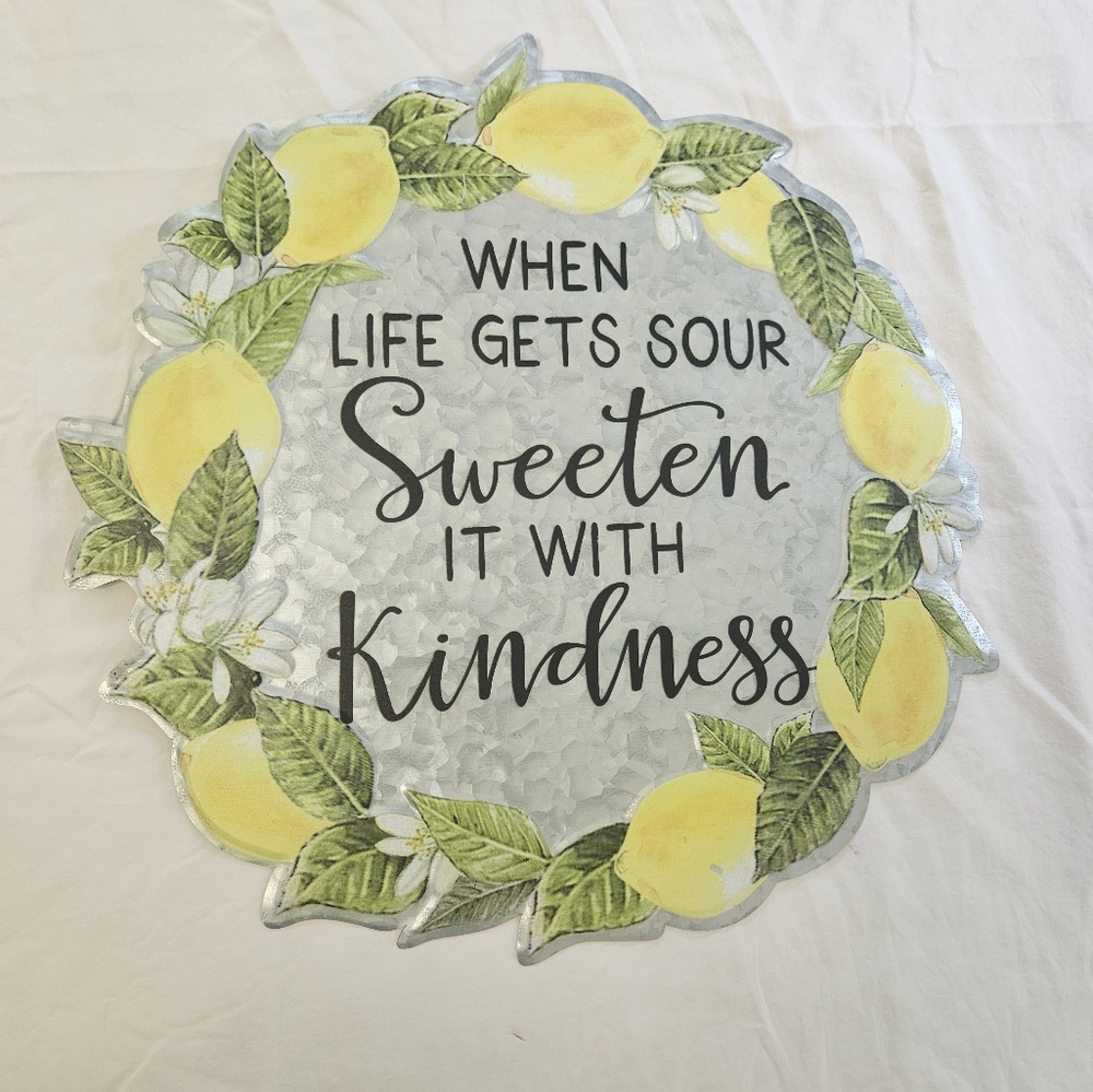 SALE! Sweeten it with Kindness Wall Sign